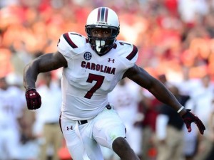 Jadeveon Clowney may not have met the astronomically expectations set for him 2013, but he will still leave as one of the greatest players in school history (Photo Credit/USA Today)
