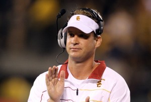 Alabama fans have mixed emotions about the hiring of Lane Kiffin. (Photo Credit USCTrojans.com)