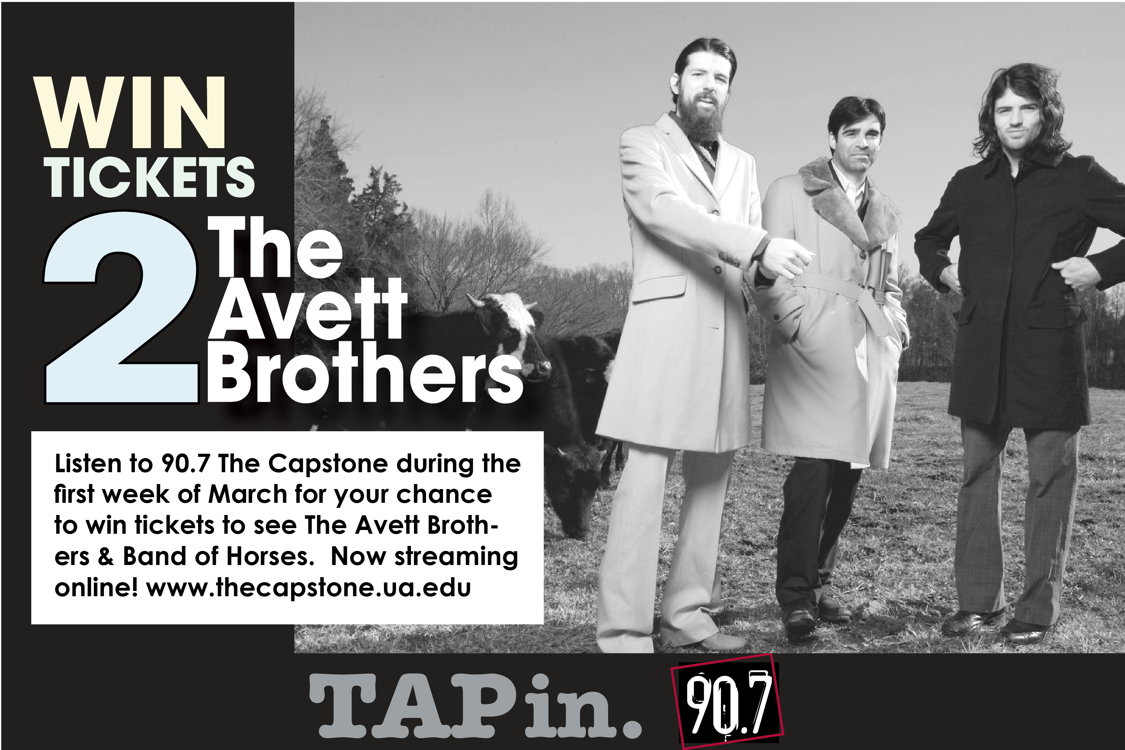 Avett Brothers Ticket Giveaway