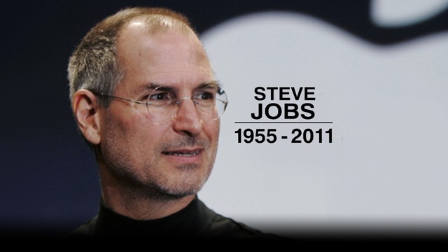 Steve Jobs, Apple founder, dies.