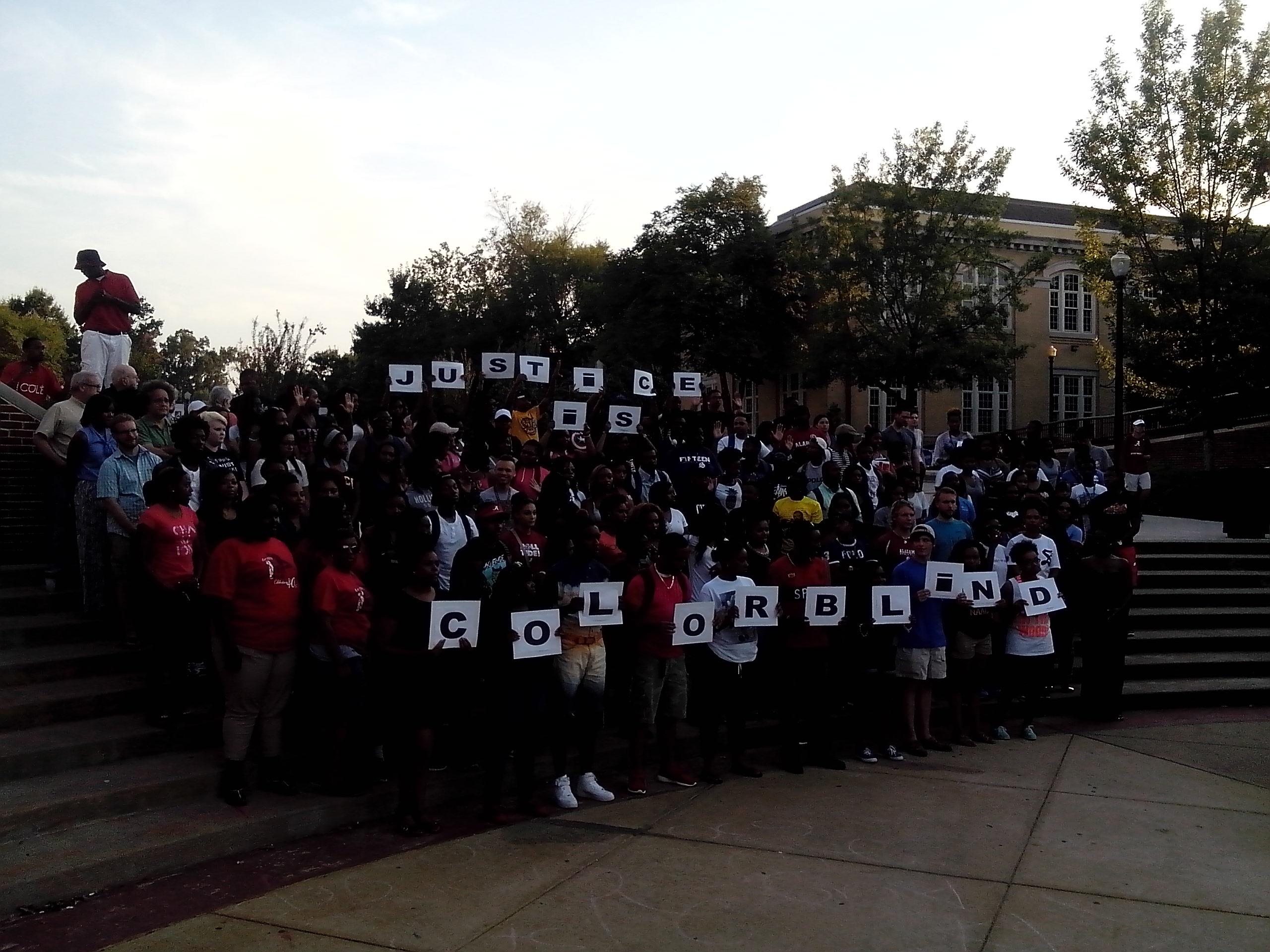 UA Students Rally For Justice In Ferguson
